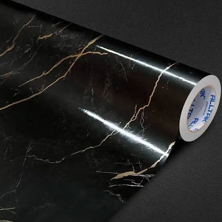 Vinil Alltak Decor Marmoré Marquina Brilho - 1,22