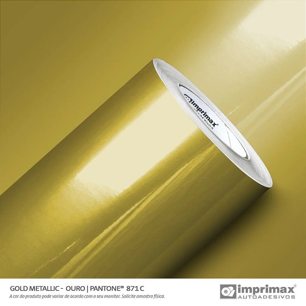 Vinil GM Metallic Ouro - 1,22M