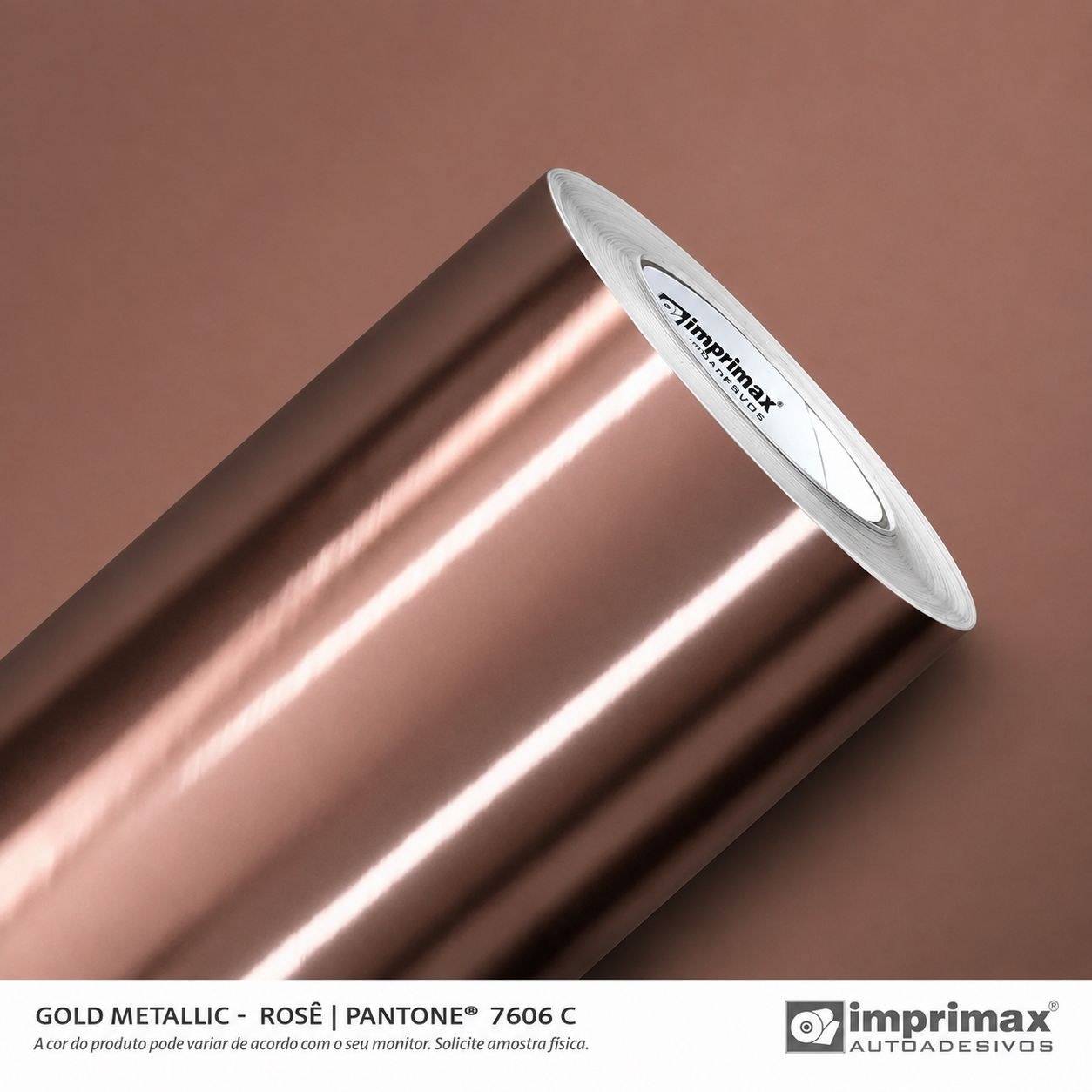 Vinil GM Metallic Rose - 1,22M