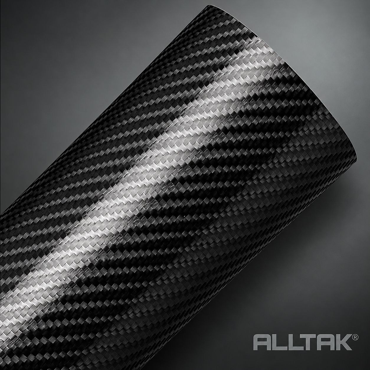 Vinil Alltak Carbon 4D Black - 1,50