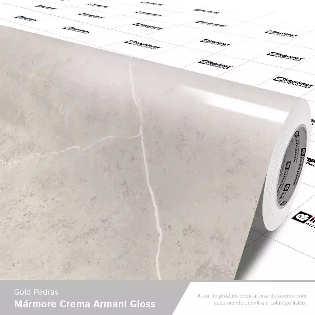 Vinil Reverse Max Mármore Crema Armani