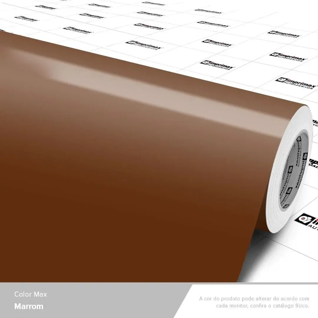 Vinil Color Marrom - 1M