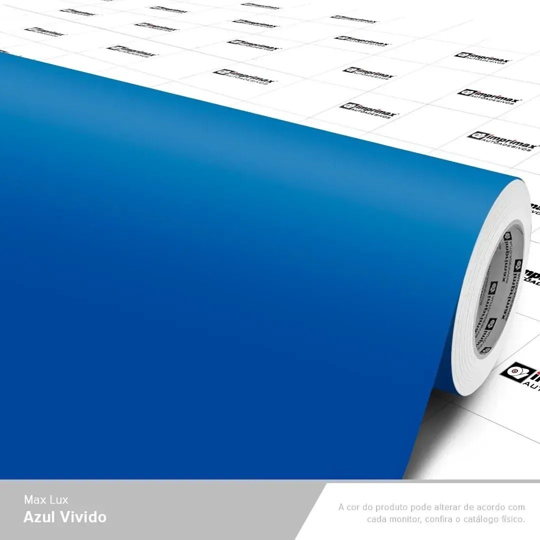 Vinil Max Lux Azul Vivido - 1,22