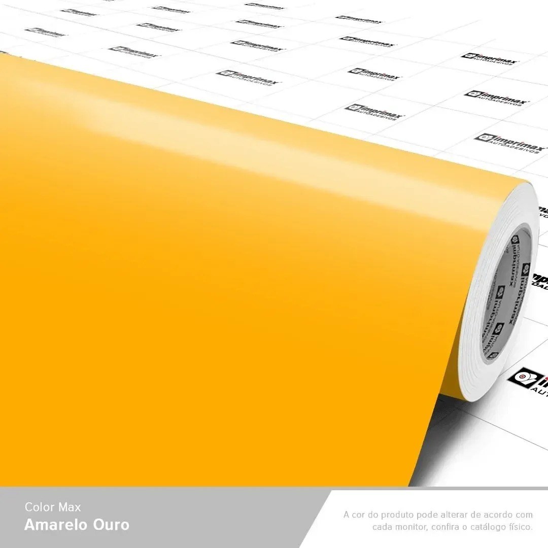 Vinil Color Amarelo Ouro