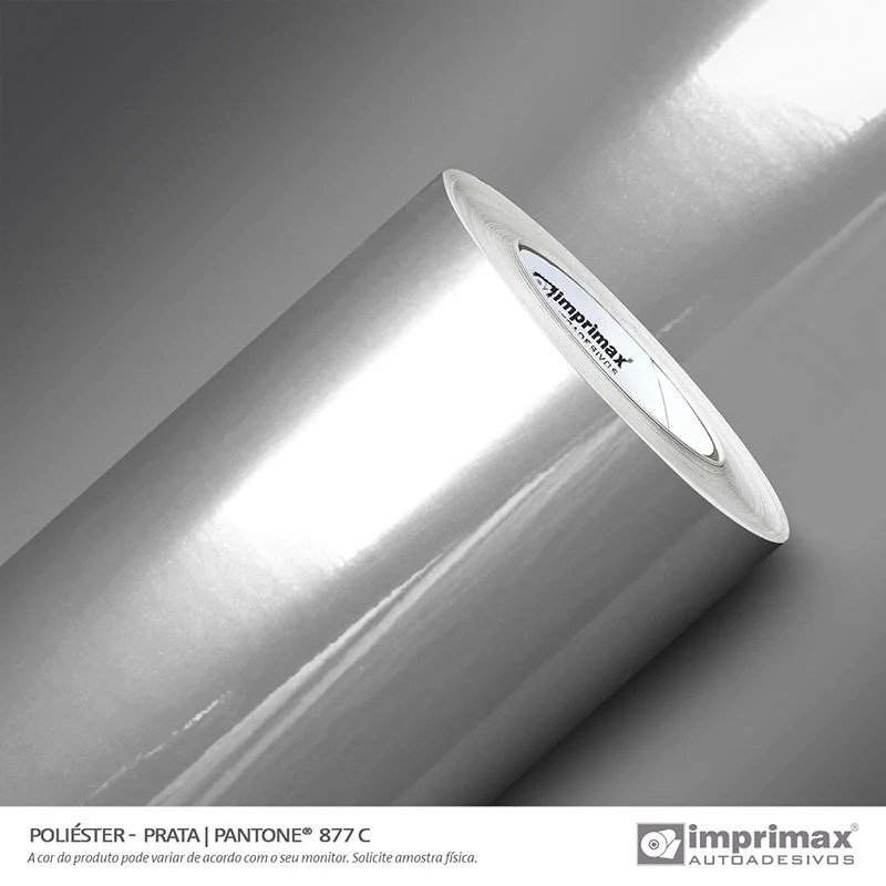 Vinil Poliester Prata Imprimax 1M