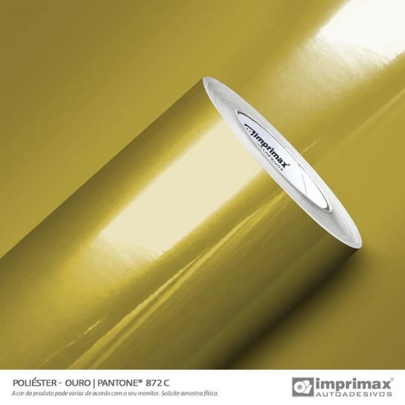 Vinil Poliester Ouro Imprimax - 1M