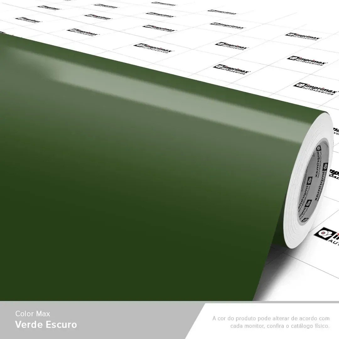 Vinil Color Verde Escuro - 1M