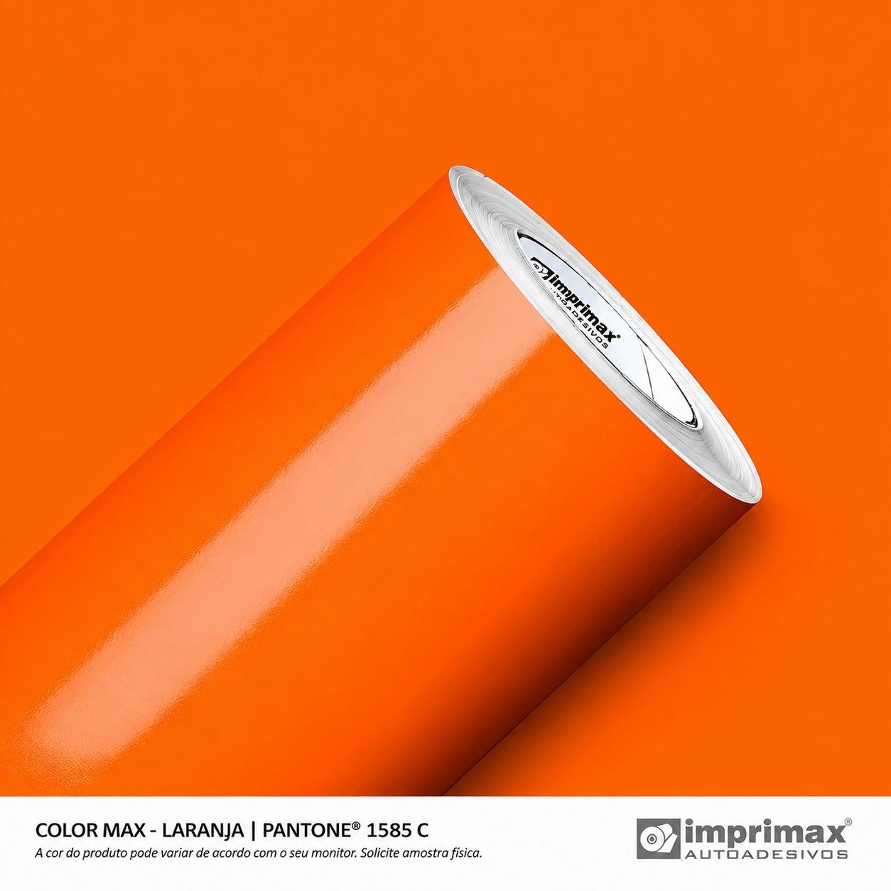 Vinil Color Laranja - 1M