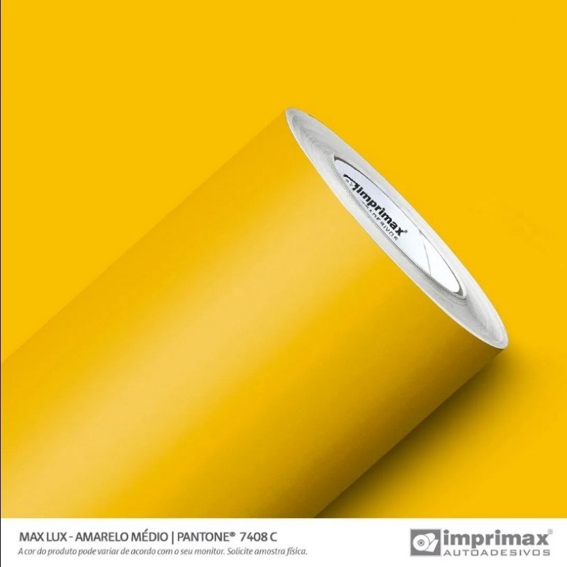Vinil Max Lux Amarelo Médio - 1,22