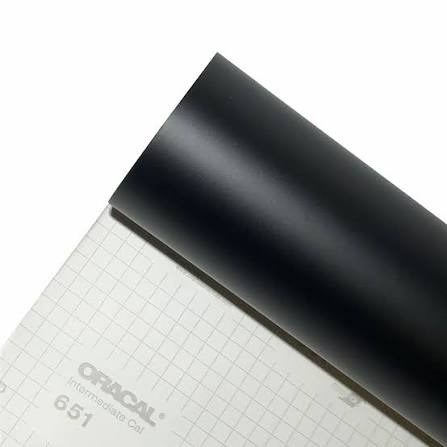 Vinil Oracal 670 - 70 Black Fosco - 1,52